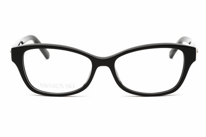 Swarovski 5430 01 Eyeglasses Shiny Black Size : 53