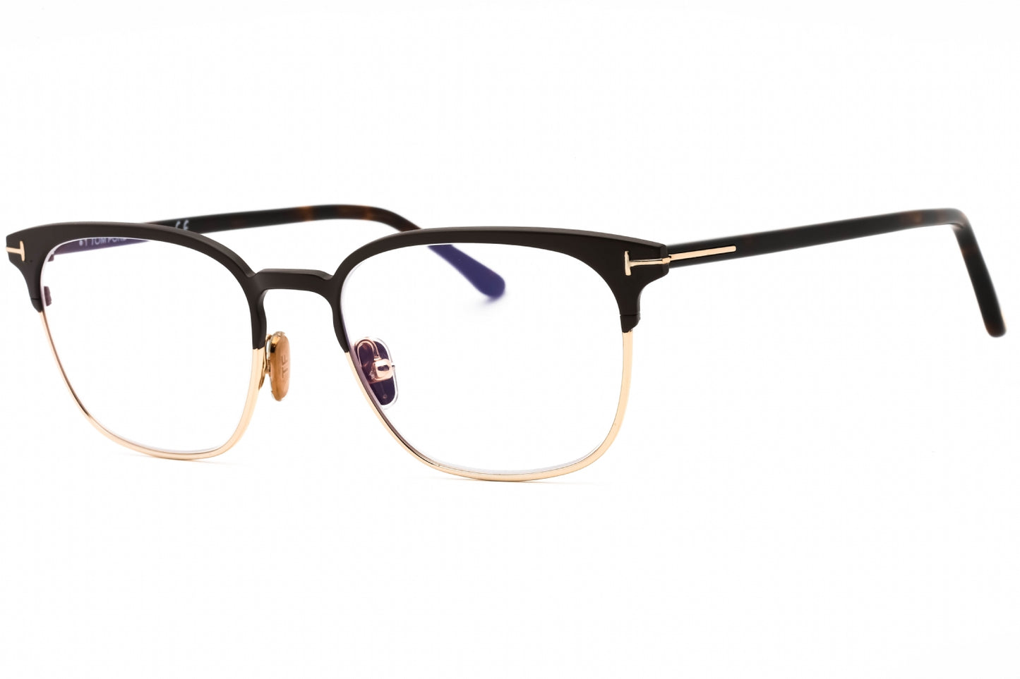 Tom Ford 5799-B 49 Sunglasses Matte Dark Brown Size : 53
