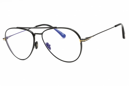 Tom Ford 5800-B 01 Sunglasses Shiny Black Size : 56
