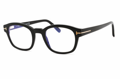 Tom Ford 5808-B 01 Eyeglasses Shiny Black Size : 49