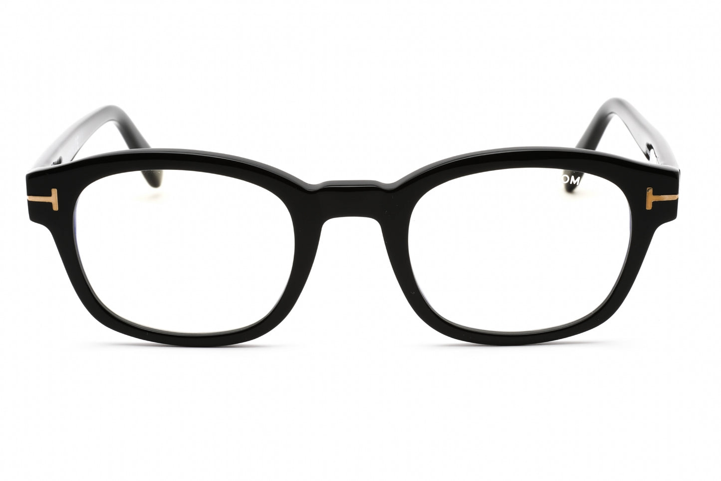 Tom Ford 5808-B 01 Eyeglasses Shiny Black Size : 49