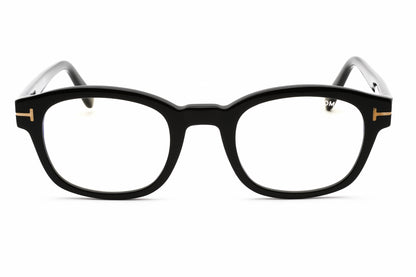 Tom Ford 5808-B 01 Eyeglasses Shiny Black Size : 49