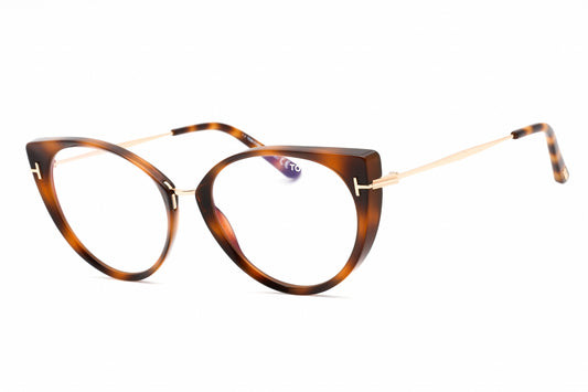 Tom Ford 5815-B 53 Sunglasses Blonde Havana Size : 54