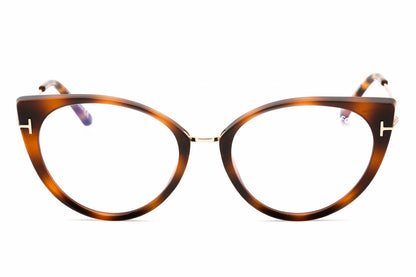 Tom Ford 5815-B 53 Sunglasses Blonde Havana Size : 54