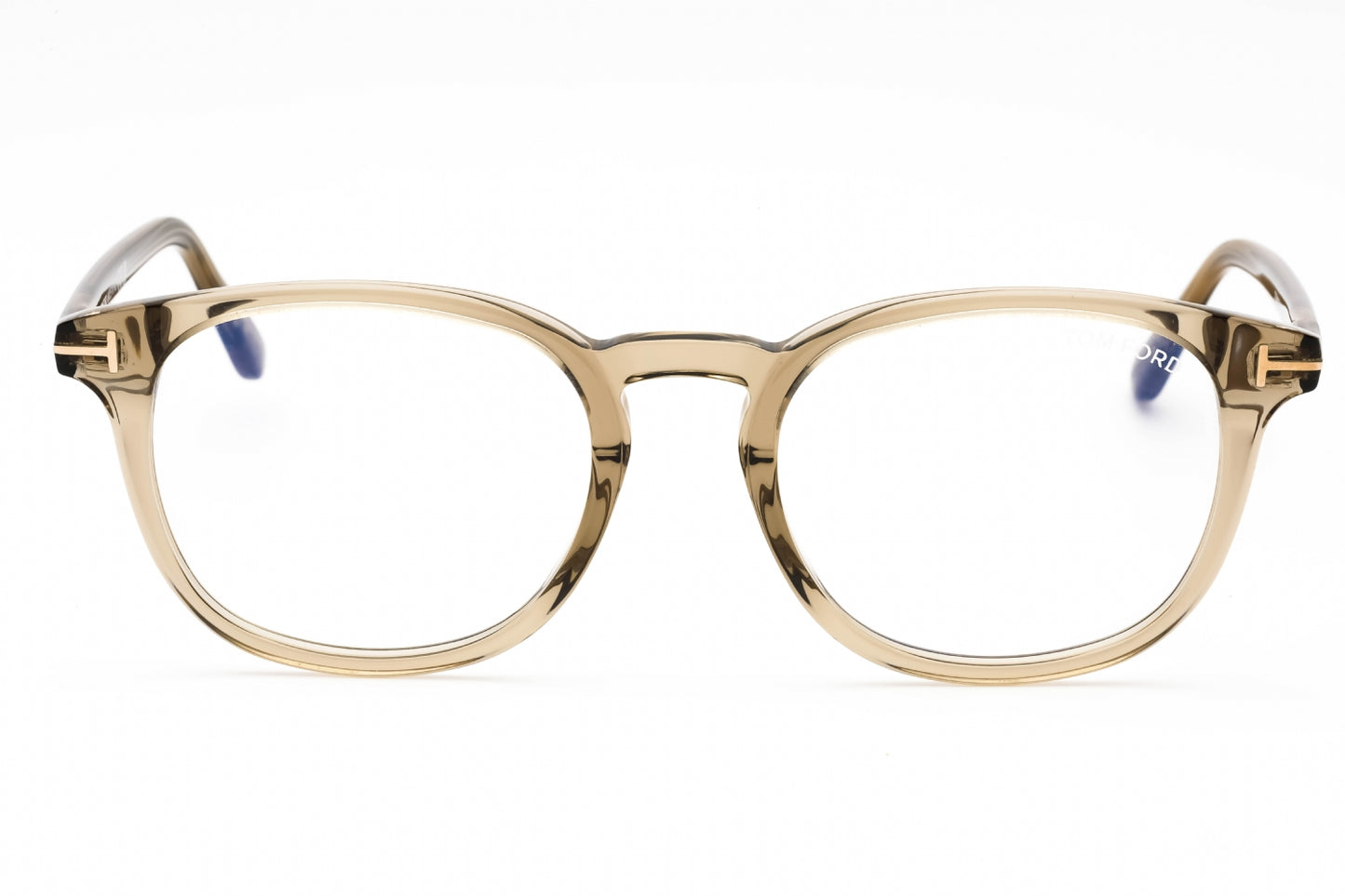 Tom Ford 5819-B 57 Sunglasses Shiny Beige Size : 52