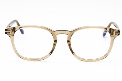 Tom Ford 5819-B 57 Sunglasses Shiny Beige Size : 52