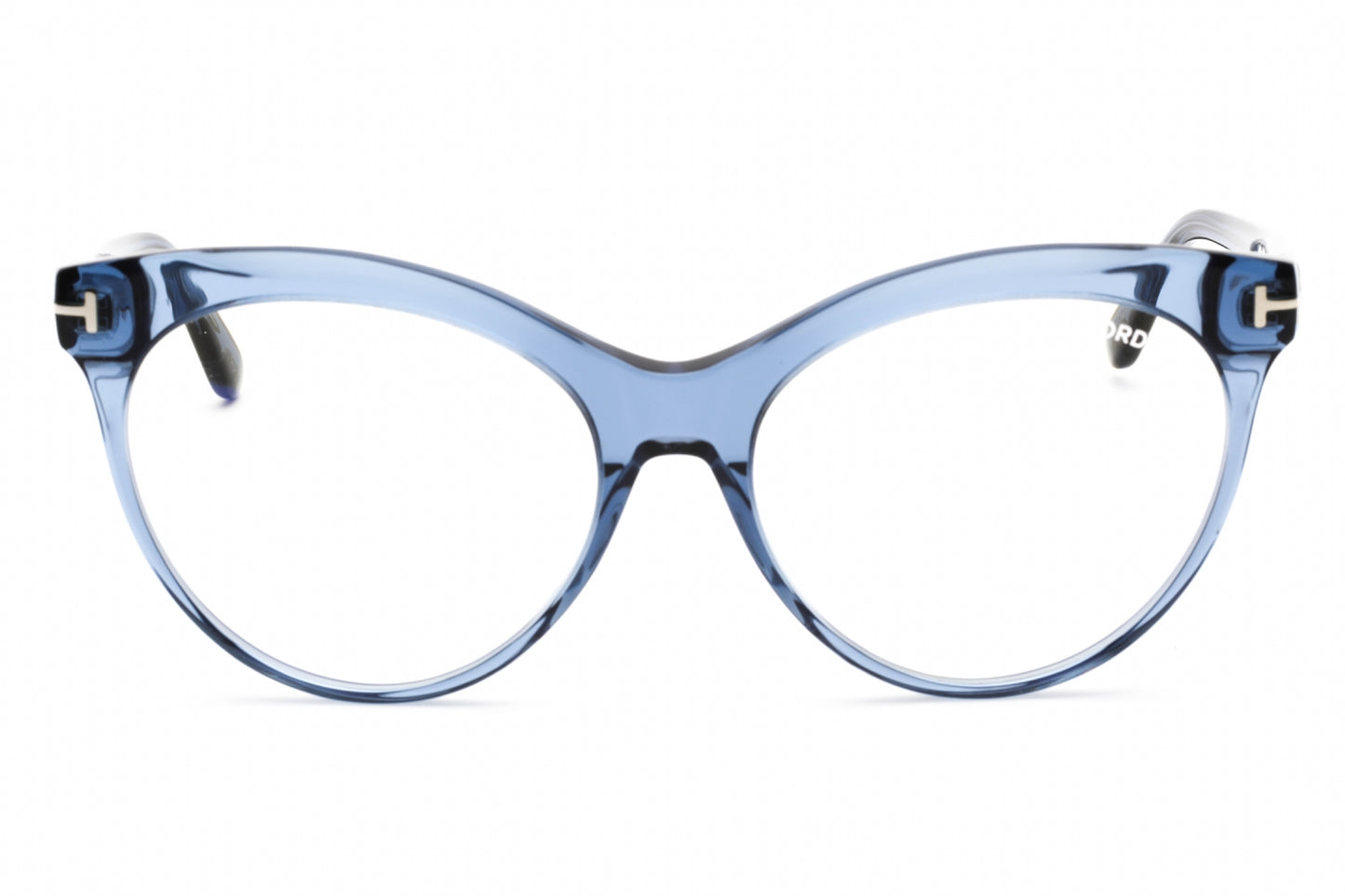 Tom Ford 5827-B 90 Sunglasses Shiny Blue Size : 55