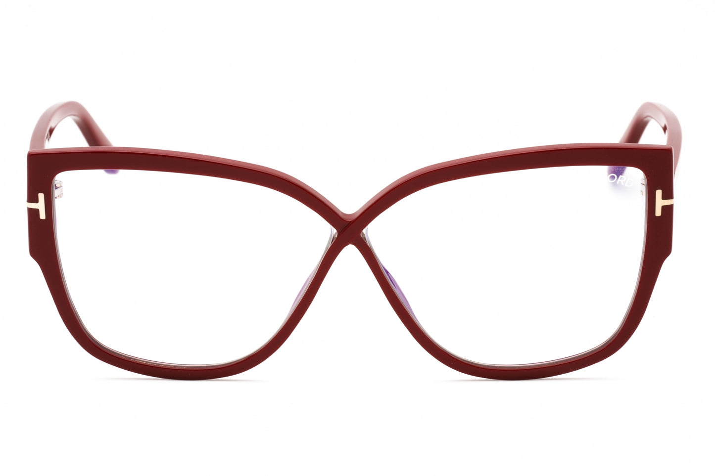 Tom Ford 5828-B 66 Sunglasses Shiny Red Size : 60