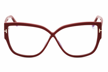 Tom Ford 5828-B 66 Sunglasses Shiny Red Size : 60