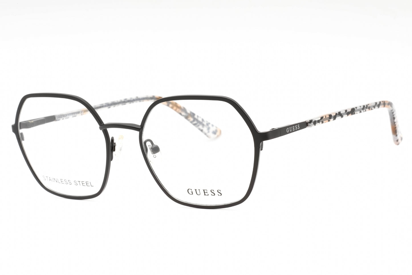 Guess 2912 02 Eyeglasses Matte Black Size : 53