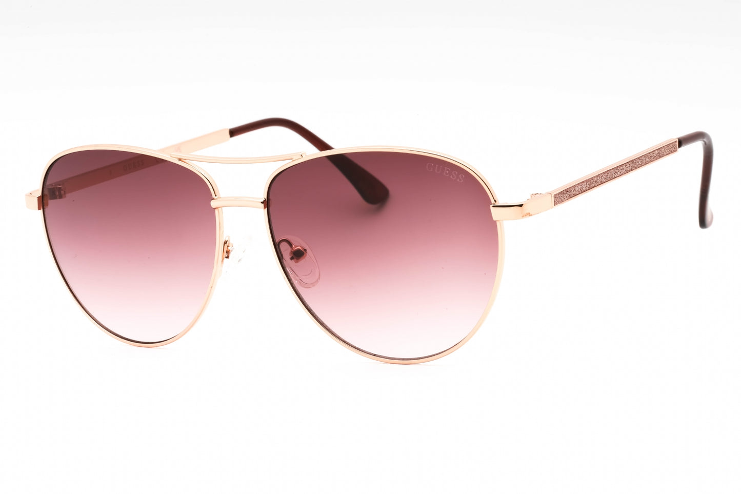 Guess Factory 6157 28t Sunglasses Shiny Rose Gold Size : 58