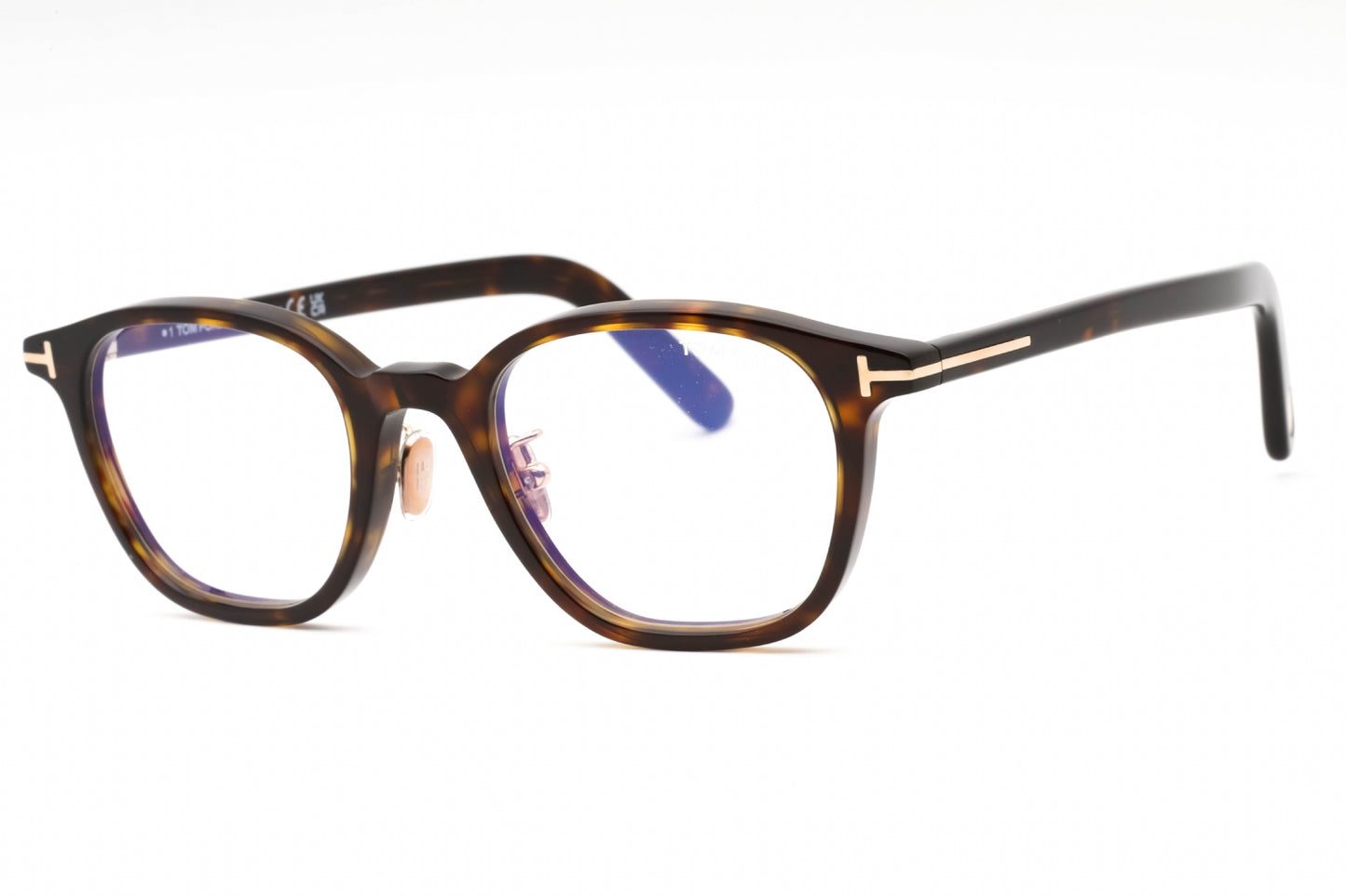 Tom Ford 5858-D-B 52 Sunglasses Dark Havana Size : 49