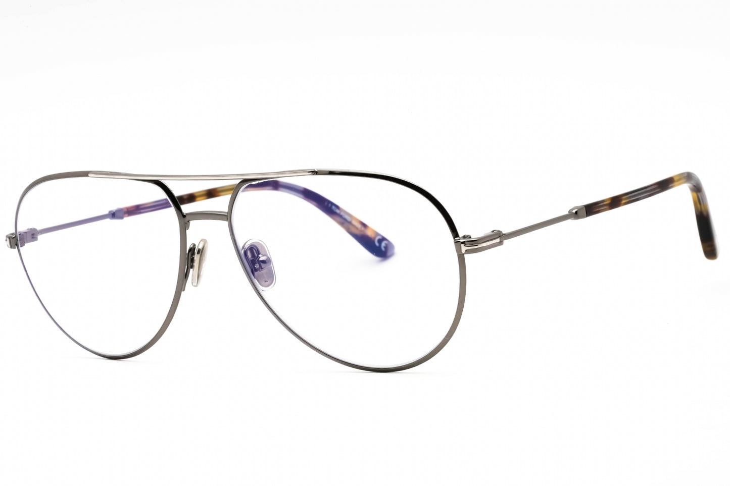 Tom Ford 5829-B 08 Sunglasses Shiny Gunmetal Size : 57