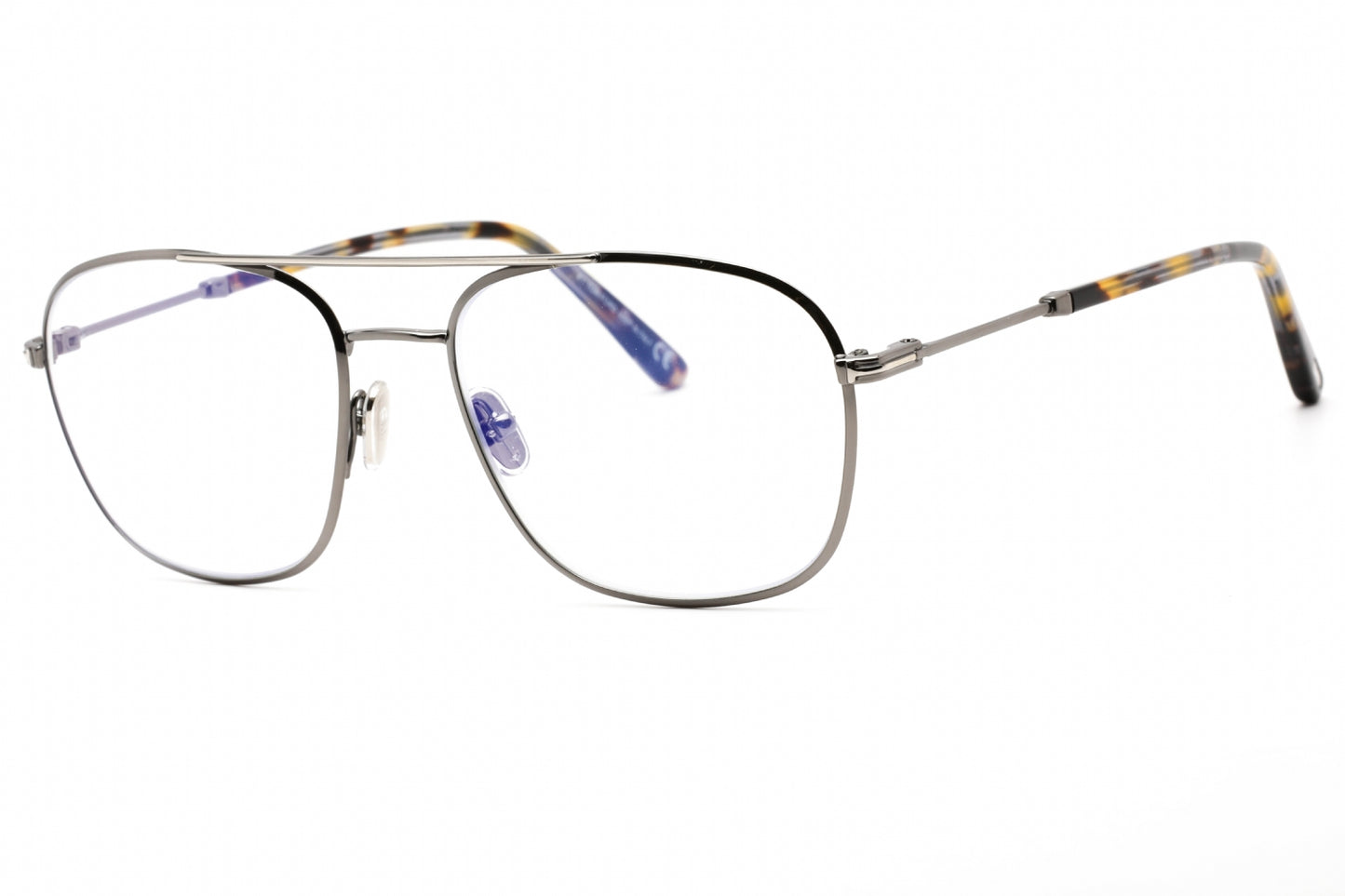 Tom Ford 5830-B 08 Eyeglasses Shiny Dark Gunmetal Size : 54