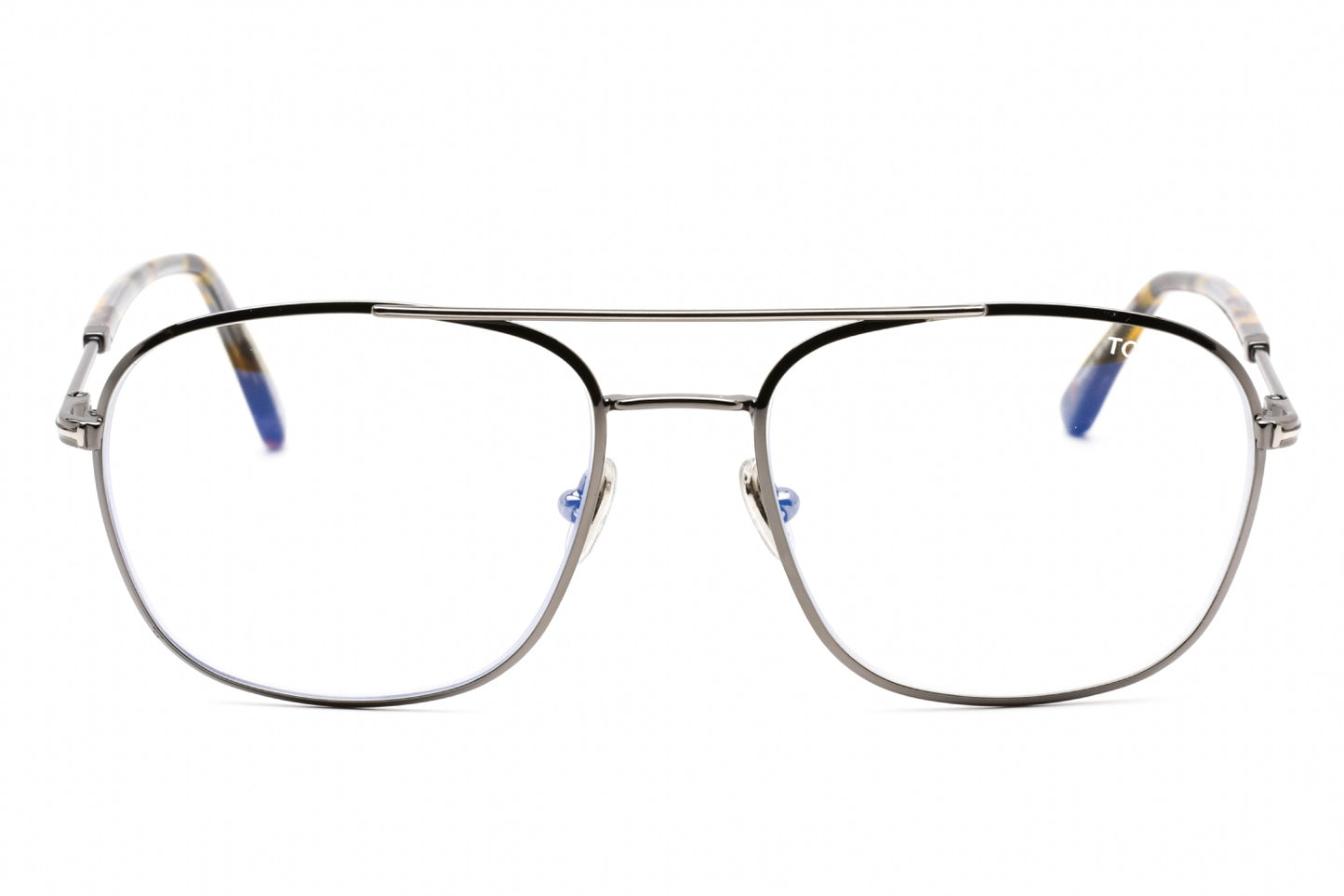 Tom Ford 5830-B 08 Eyeglasses Shiny Dark Gunmetal Size : 54