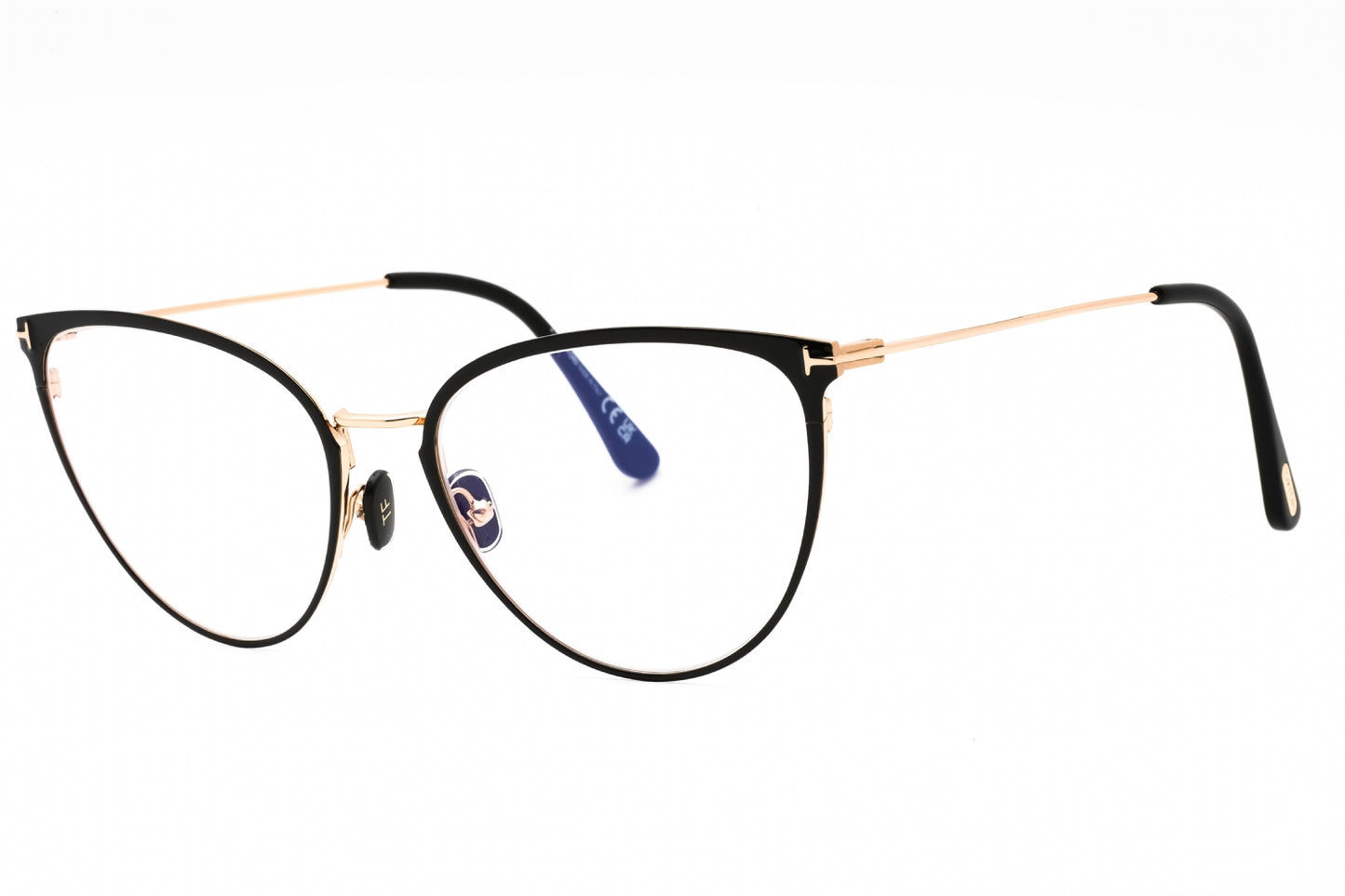 Tom Ford 5840-B 01 Sunglasses Shiny Black Size : 56