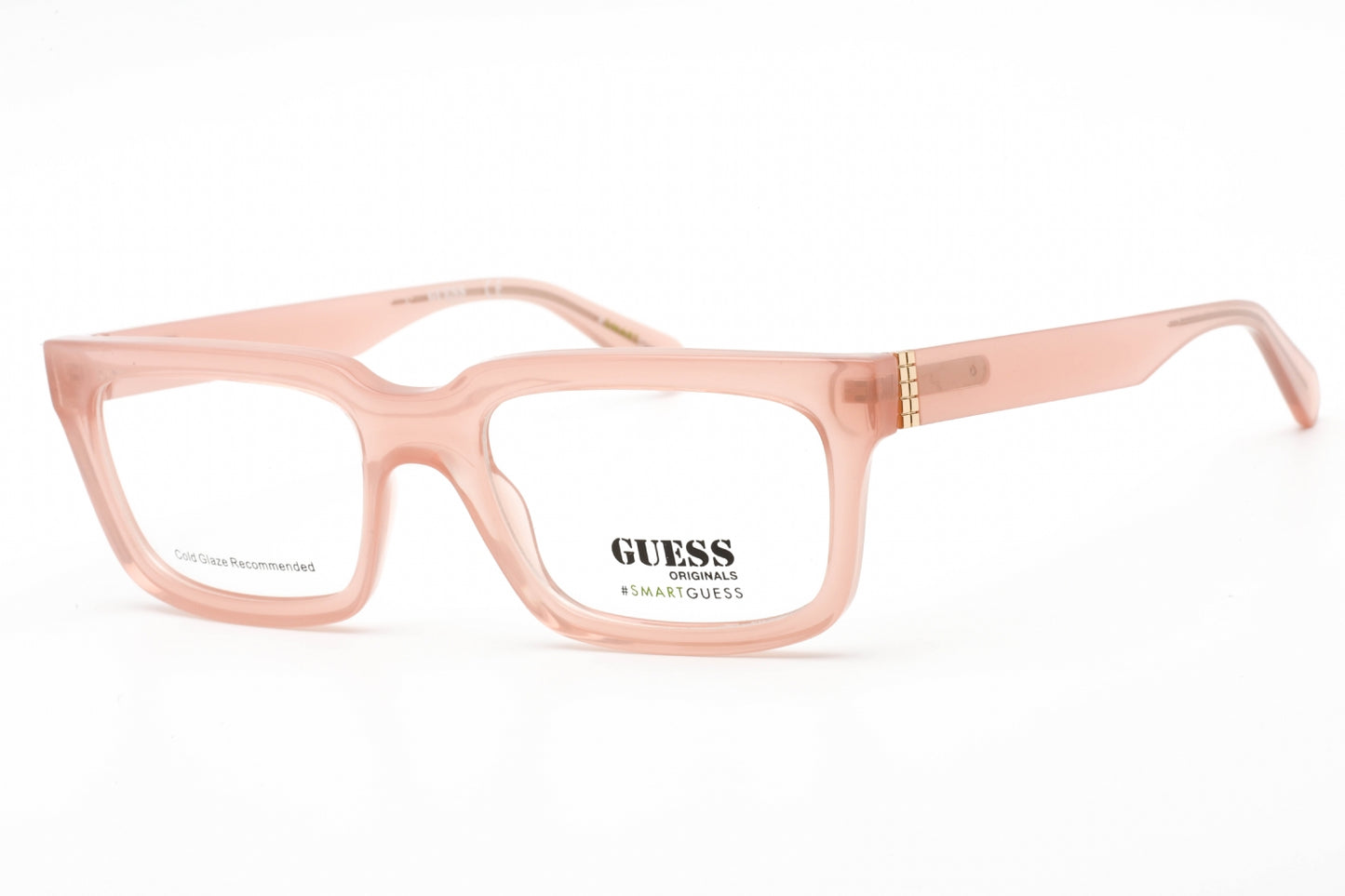 Guess 8253 57 Eyeglasses Shiny Beige Size : 53