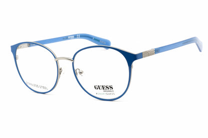 Guess 8254 92 Eyeglasses Blue Silver Size : 54