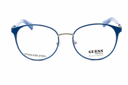 Guess 8254 92 Eyeglasses Blue Silver Size : 54