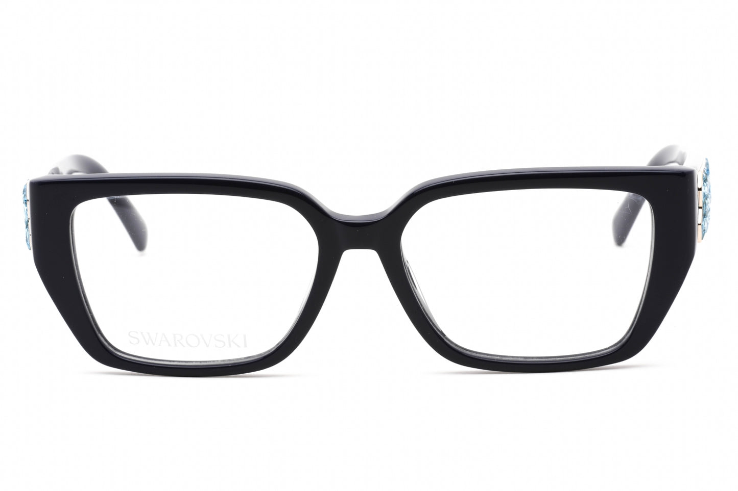Swarovski 5446 90 Eyeglasses Shiny Blue Size : 54
