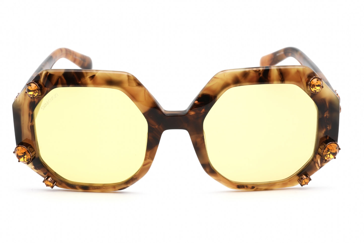 Swarovski 0375 52g Sunglasses Dark Havana Size : 53