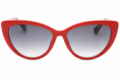 Guess 5211 66b Sunglasses Shiny Red Size : 56