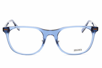Ermenegildo Zegna 5248-H 90 Eyeglasses Shiny Blue Size : 53