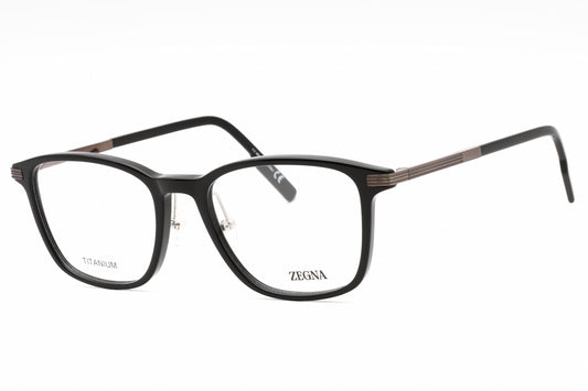 Ermenegildo Zegna 5251-H 01 Eyeglasses Shiny Black Size : 53