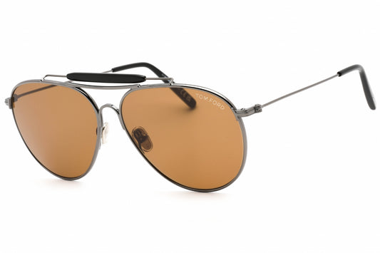 Tom Ford 0995 8e Sunglasses Shiny Gunmetal Size : 59