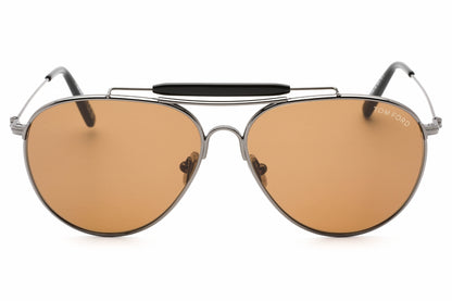 Tom Ford 0995 8e Sunglasses Shiny Gunmetal Size : 59