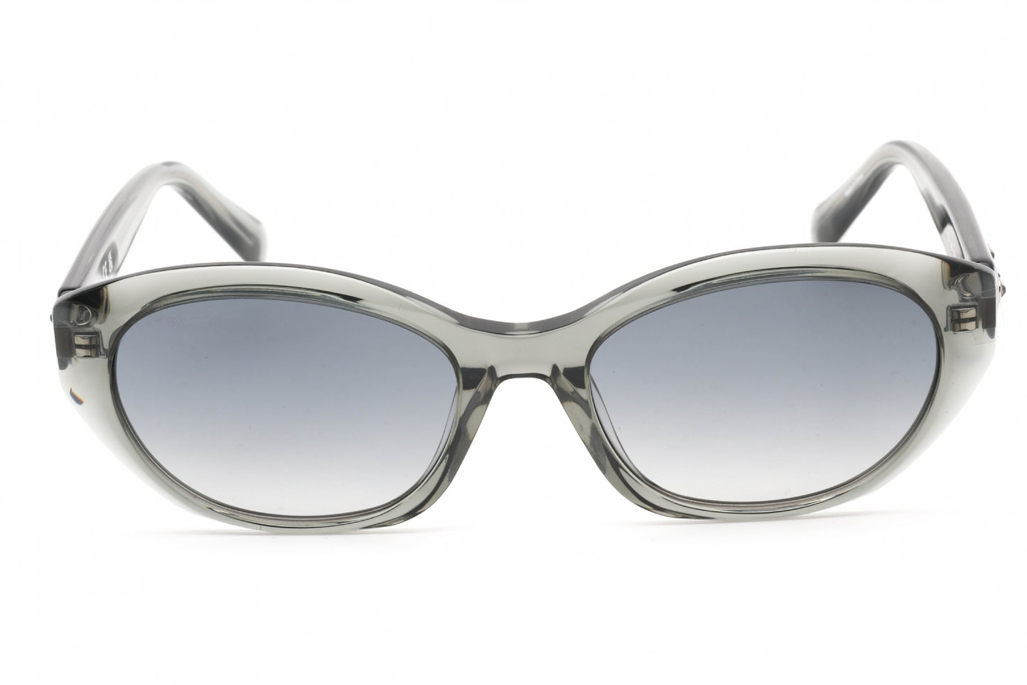 Swarovski 0384 20b Sunglasses Transparent Dark Grey Size : 53
