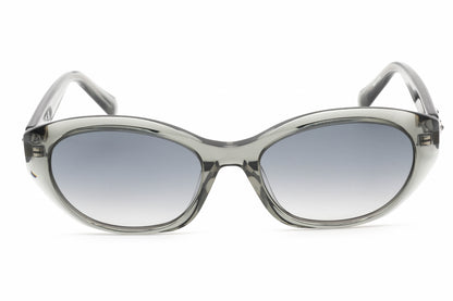 Swarovski 0384 20b Sunglasses Transparent Dark Grey Size : 53