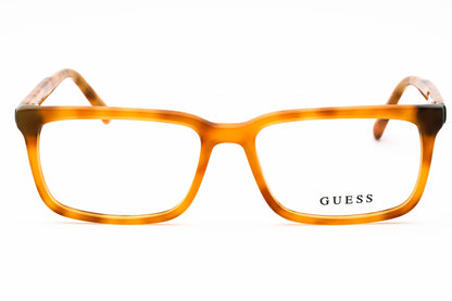 Guess 50068 53 Eyeglasses Blonde Havana Size : 52