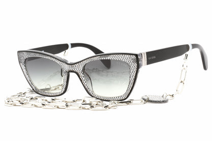 Guess 7873 1b Sunglasses Shiny Black Size : 53