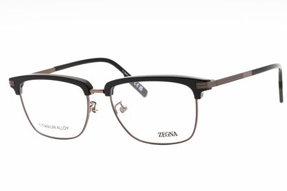 Ermenegildo Zegna 5259-H 08 Eyeglasses Shiny Gunmetal Size : 55