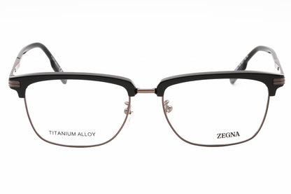 Ermenegildo Zegna 5259-H 08 Eyeglasses Shiny Gunmetal Size : 55