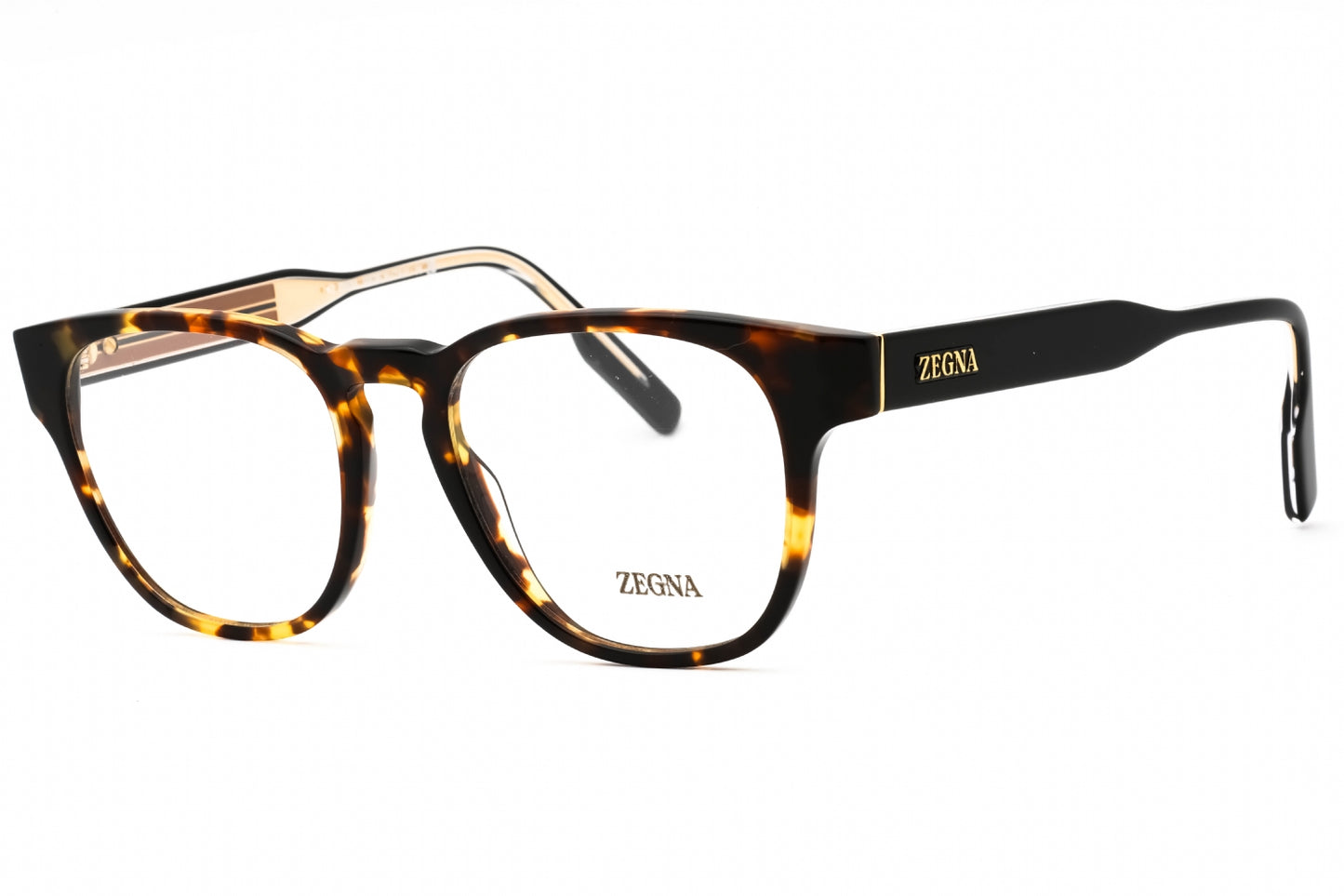 Ermenegildo Zegna 5261 54 Eyeglasses Red Havana Size : 51