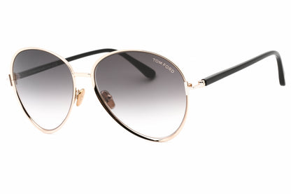 Tom Ford 1028 28b Sunglasses Shiny Rose Gold Size : 59