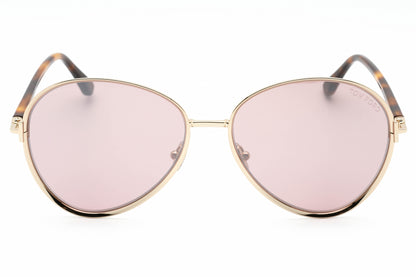 Tom Ford 1028 32z Sunglasses Gold Size : 59