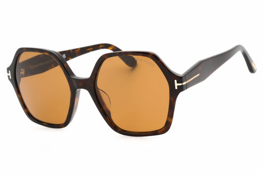 Tom Ford 1032-F 52e Sunglasses Dark Havana Size : 56