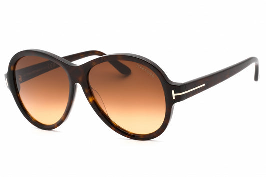 Tom Ford 1033 52f Sunglasses Dark Havana Size : 59