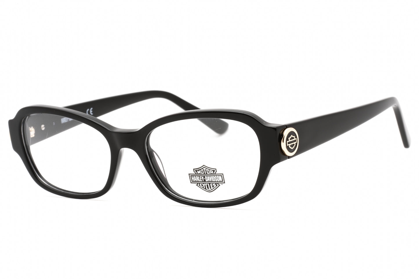 Harley Davidson 0567 01 Eyeglasses Shiny Black Size : 51