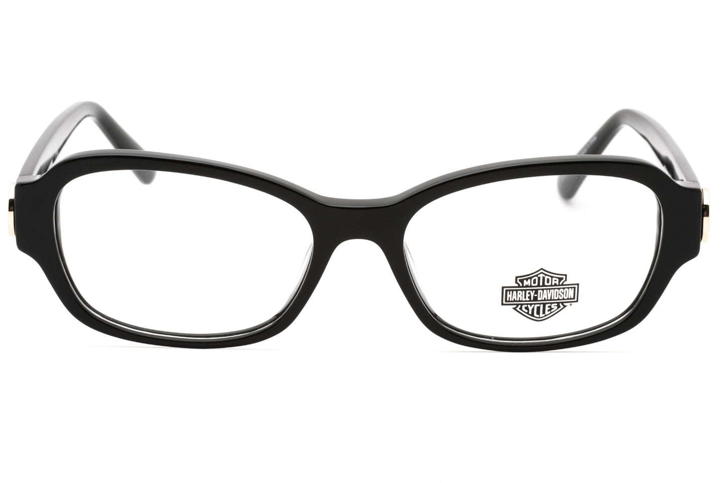 Harley Davidson 0567 01 Eyeglasses Shiny Black Size : 51