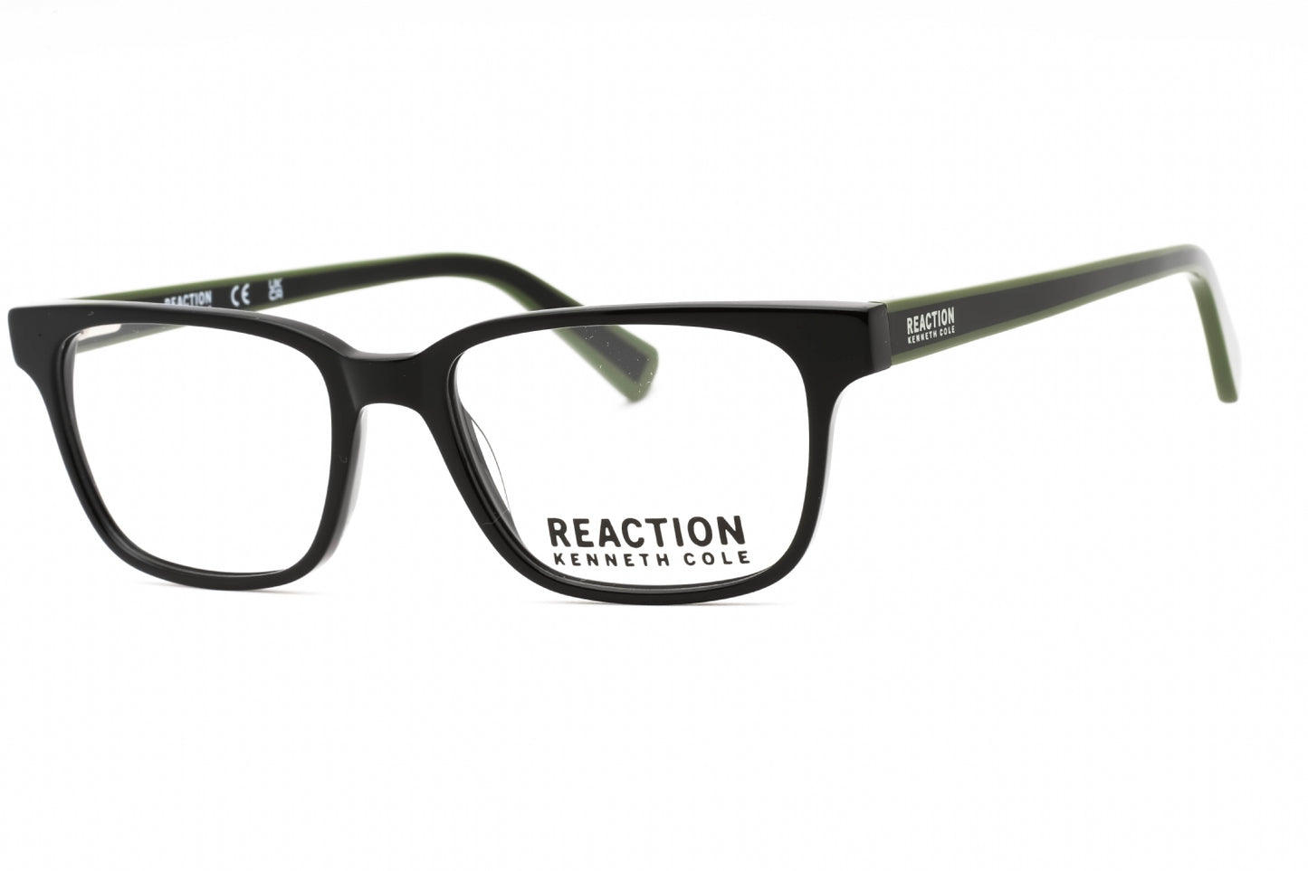 Kenneth Cole Reaction 0809-N 01 Eyeglasses Shiny Black Size : 49