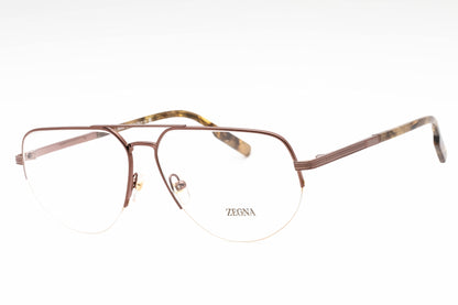 Ermenegildo Zegna 5266 36 Eyeglasses Shiny Dark Bronze Size : 59