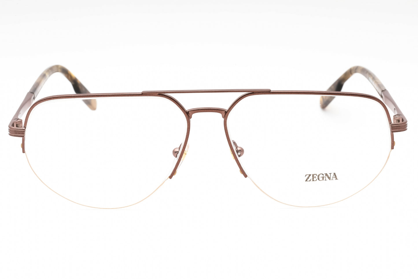 Ermenegildo Zegna 5266 36 Eyeglasses Shiny Dark Bronze Size : 59