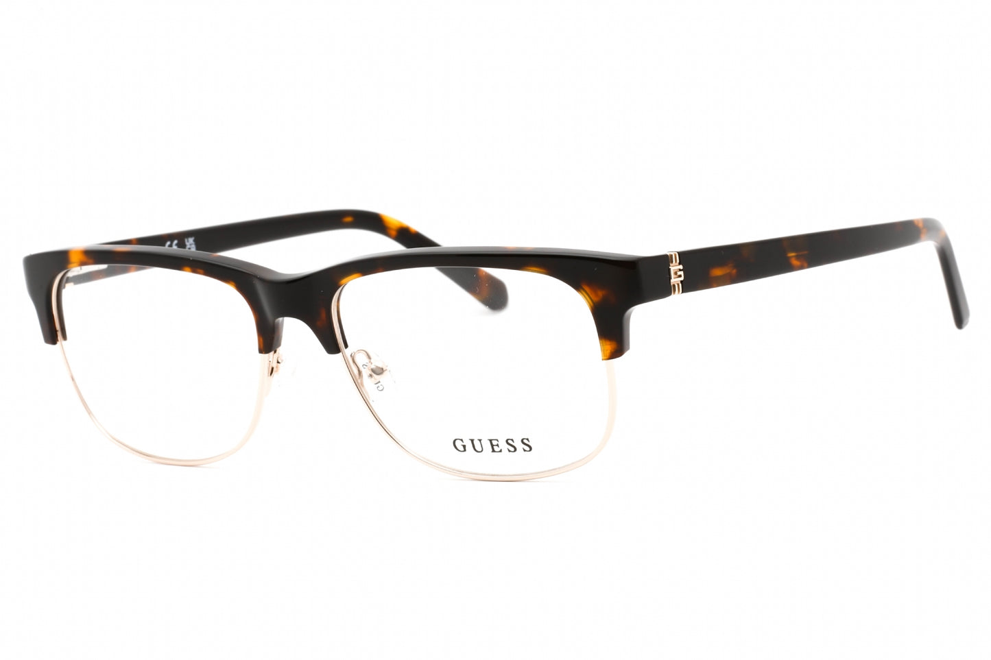 Guess 50081 52 Eyeglasses Dark Havana Size : 55