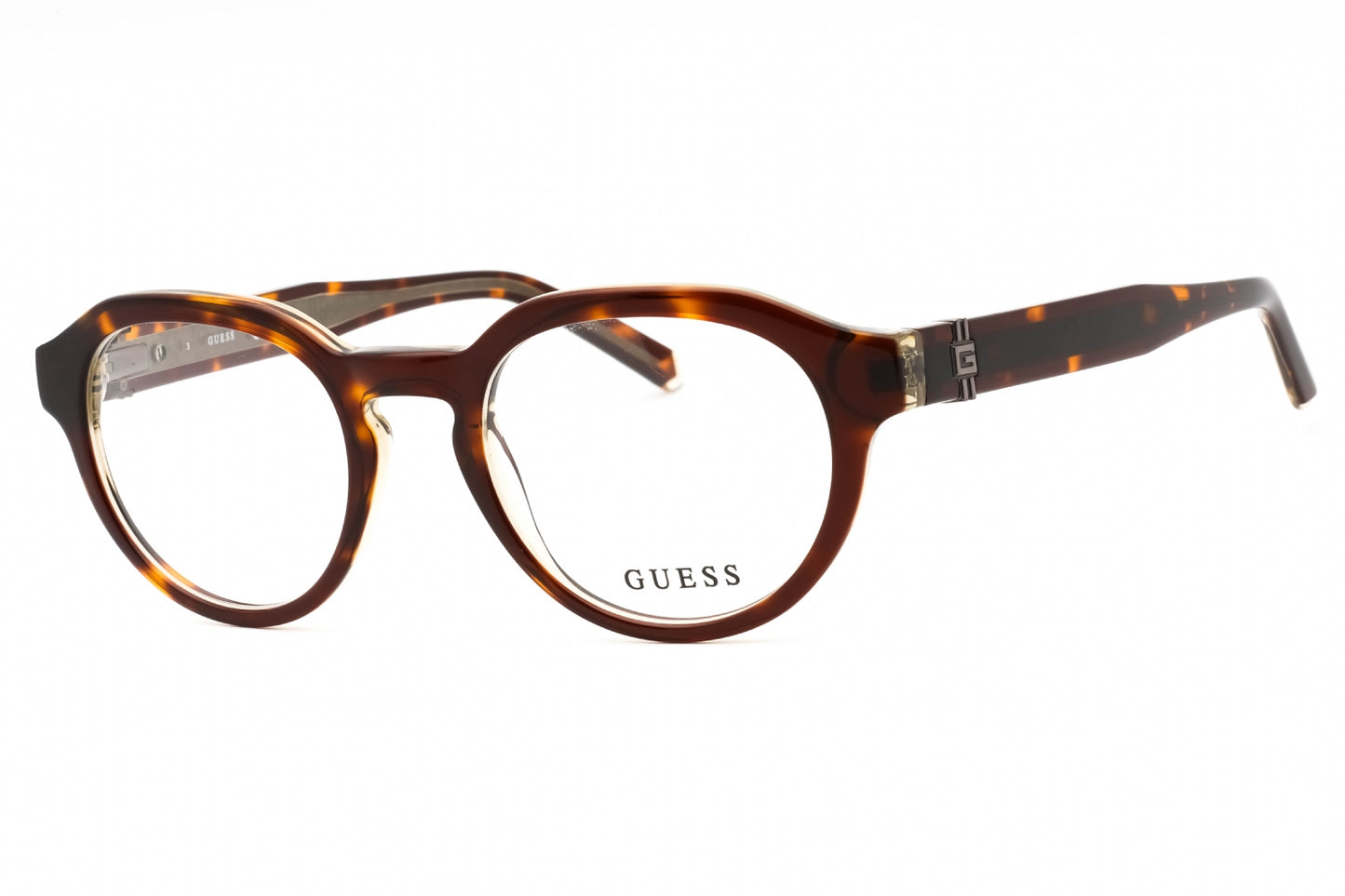 Guess 50083 52 Eyeglasses Dark Havana Size : 50