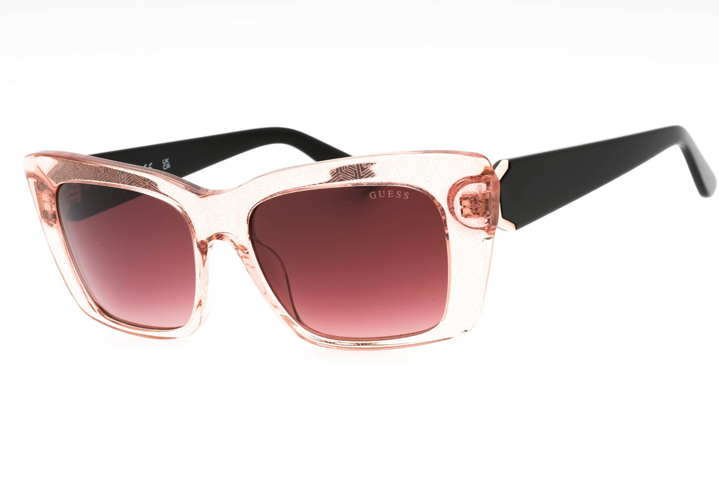 Guess 7890 72t Sunglasses Shiny Pink Size : 55