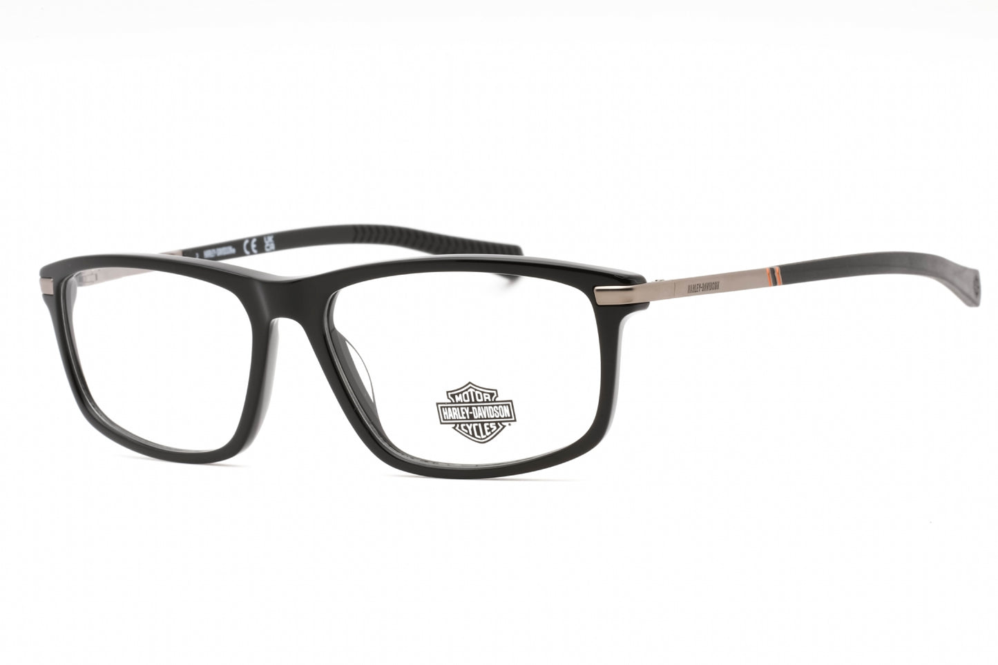 Harley Davidson 0980 01 Eyeglasses Shiny Black Size : 54